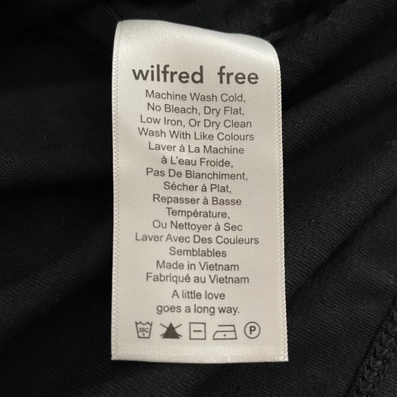 Wilfred Free Tiny Dress (Black) - Picture 6 of 10